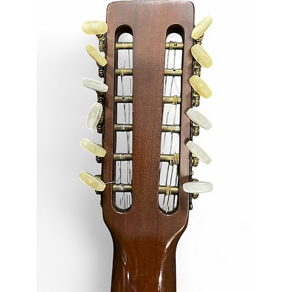 Vintage 1974 Martin D12 35 Natural 12 String Acoustic Guitar