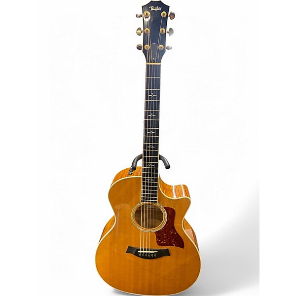 Used Taylor 614CE Natural Acoustic Electric Guitar,Specials : American Fashion Style Bags On Sale