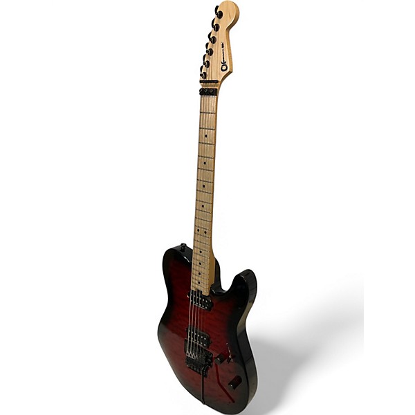Used Charvel SAN DIMAS STYLE 2 HH TRANS RED Solid Body Electric Guitar