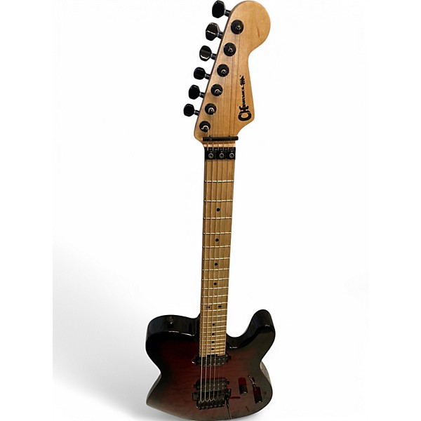 Used Charvel SAN DIMAS STYLE 2 HH TRANS RED Solid Body Electric Guitar