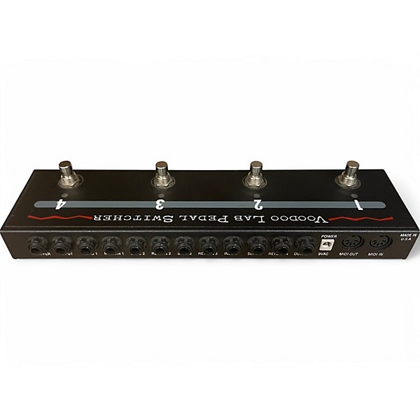 Used Voodoo Lab PX Pedal Switcher Four Loop True Bypass Pedal