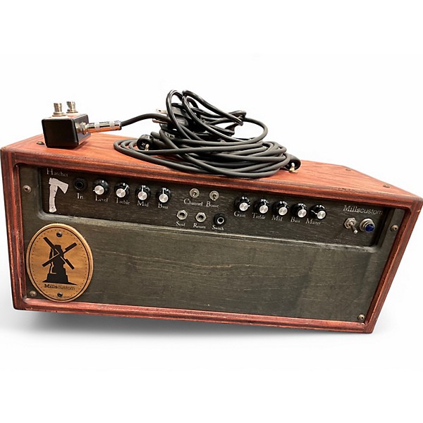 Used Mills Custom hatchet Tube Guitar Amp Head