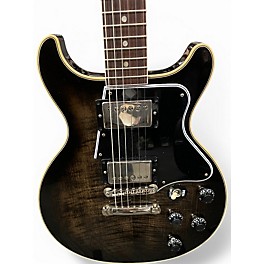 Used Gibson custom shop les paul special double cut trans black Solid Body Electric Guitar