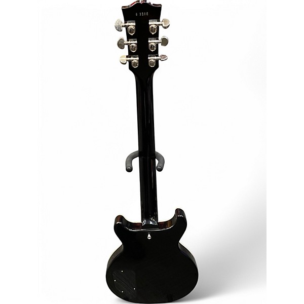 Used Gibson custom shop les paul special double cut trans black Solid Body Electric Guitar