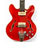 Vintage 1960s Vox lynx orange Hollow Body Electric Guitar