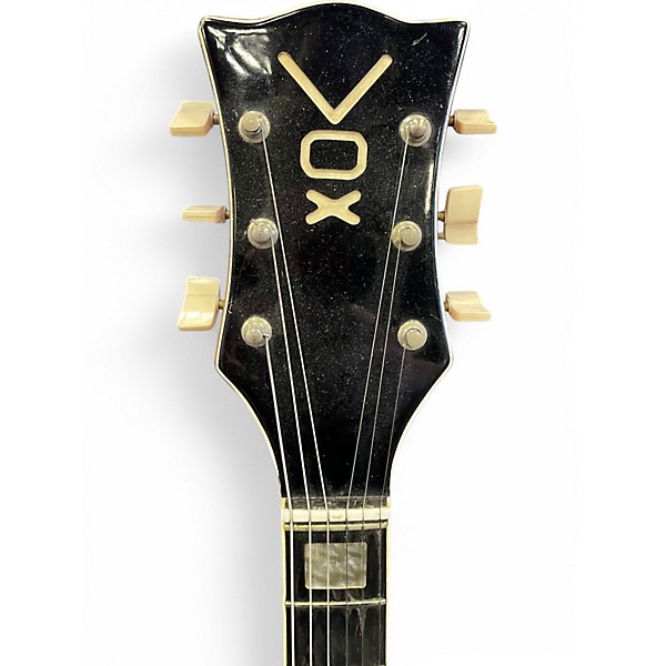 Vintage 1960s Vox lynx orange Hollow Body Electric Guitar
