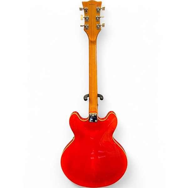 Vintage 1960s Vox lynx orange Hollow Body Electric Guitar