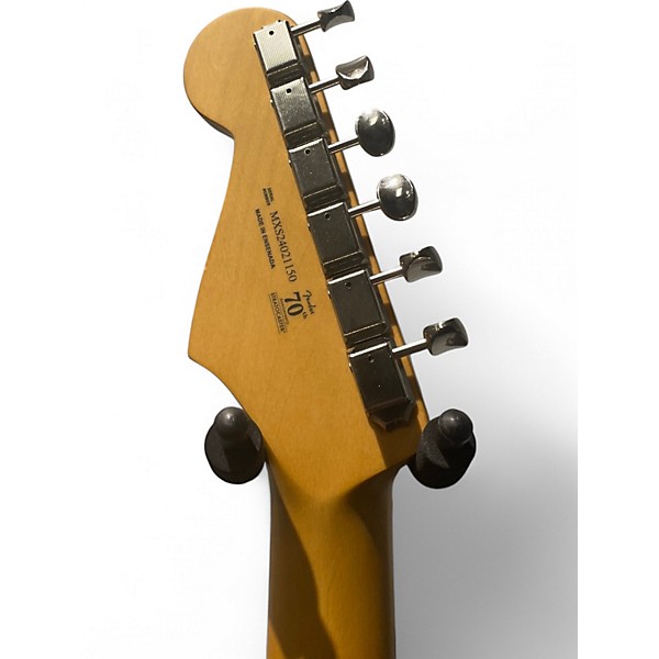 Used Fender American Ultra Stratocaster Black Solid Body Electric Guitar