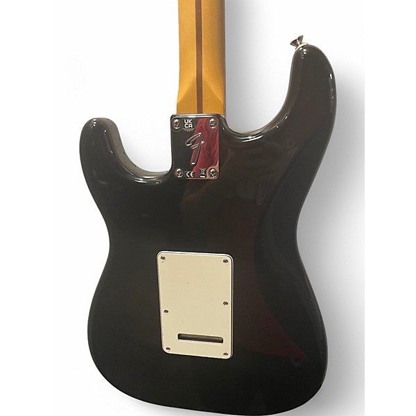 Used Fender American Ultra Stratocaster Black Solid Body Electric Guitar
