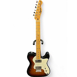 Used Squier Classic Vibe 70s Thinline Telecaster 2 Color Sunburst Hollow Body Electric Guitar
