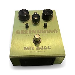 Used Way Huge Electronics WHE202 MKII Green Rhino Overdrive Effect Pedal