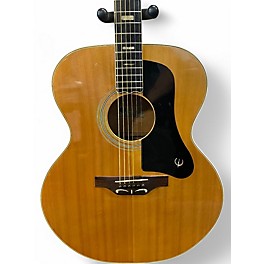 Vintage 1970s Epiphone Sheraton Natural Hollow Body Electric Guitar