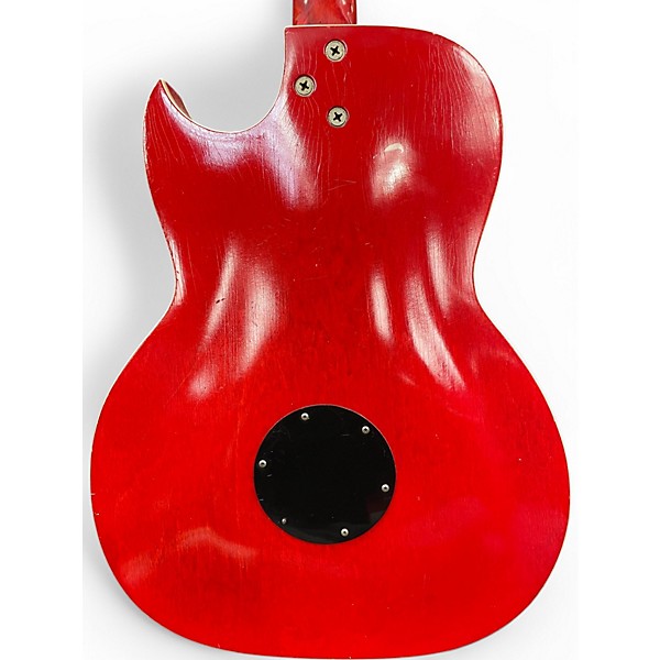 Vintage 1966 Kay Speed Demon Red Hollow Body Electric Guitar