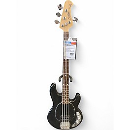 Used Sterling by Music Man Ray4 Black Electric Bass Guitar