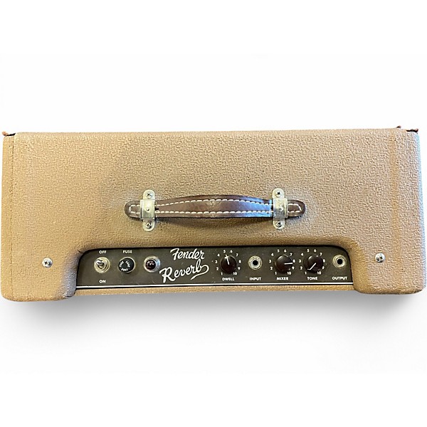 Vintage 1998 Fender 63 Reverb Unit Reissue Effect Pedal
