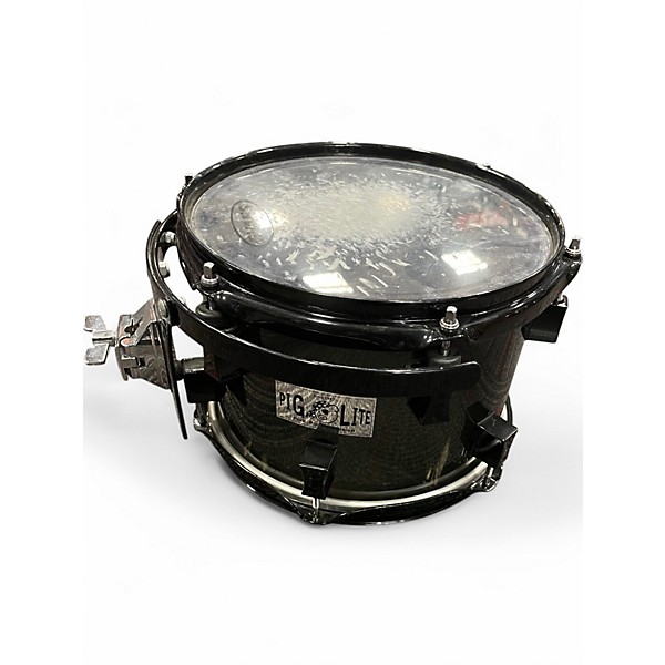 Used Pork Pie USA 4 Piece Pig Lite Acrylic (Smoke  & Transparent) Drum Kit