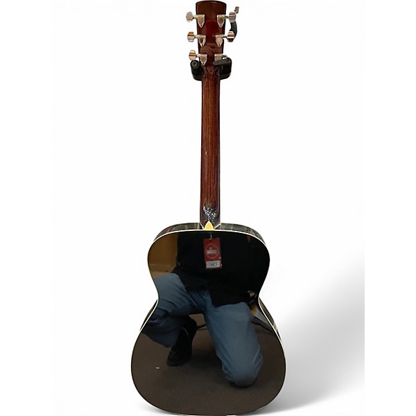 Used Regal RD40 Black Resonator Guitar