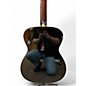 Used Regal RD40 Black Resonator Guitar