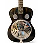 Used Regal RD40 Black Resonator Guitar