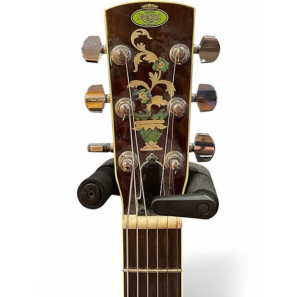 Used Regal RD40 Black Resonator Guitar