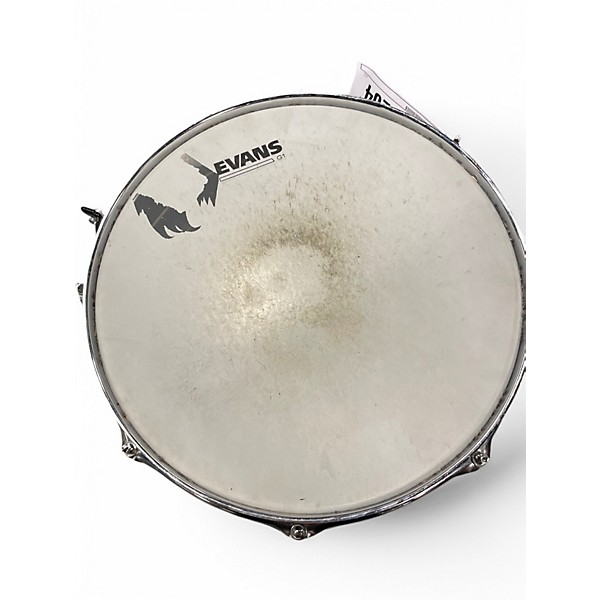 Used Rhythm Traders 6.5X14 Broadway Select Snare Silver Drum