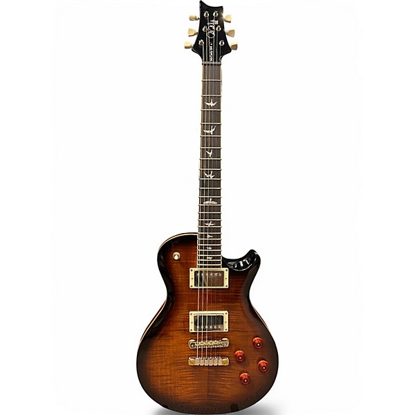 Used PRS SE Singlecut McCarty 594 Black Gold Sunburst Solid Body Electric Guitar