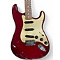 Used Fender Standard Stratocaster Burgundy Solid Body Electric Guitar