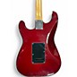 Used Fender Standard Stratocaster Burgundy Solid Body Electric Guitar