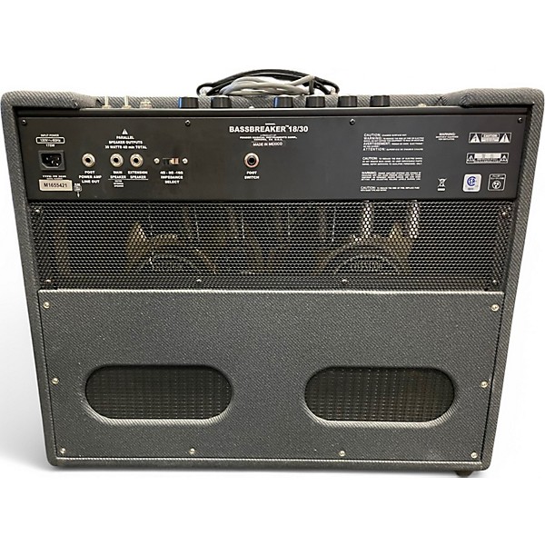 Used Fender Bassbreaker 18/30W 2x12 Tube Guitar Combo Amp