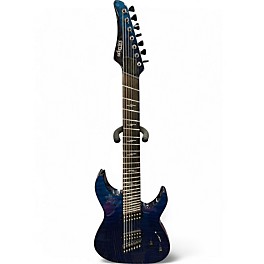 Used Schecter Guitar Research REAPER 7 MS ELITE Deep Ocean Blue Solid Body Electric Guitar