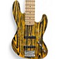 Used Michael Kelly Element 5OP Black and Yellow Electric Bass Guitar