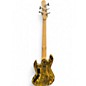 Used Michael Kelly Element 5OP Black and Yellow Electric Bass Guitar
