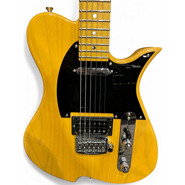 Used Vola Vasti v3 Yellow Solid Body Electric Guitar