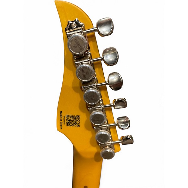 Used Vola Vasti v3 Yellow Solid Body Electric Guitar