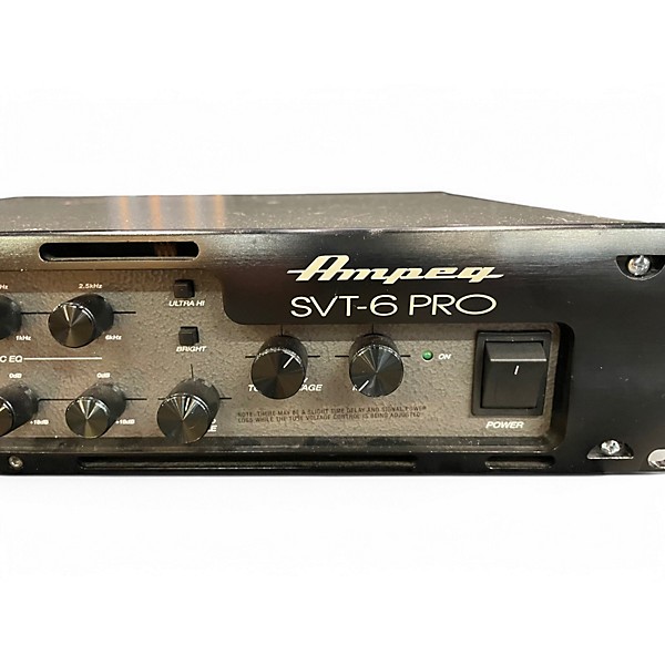 Used Ampeg SVT-6 PRO Tube Bass Amp Head