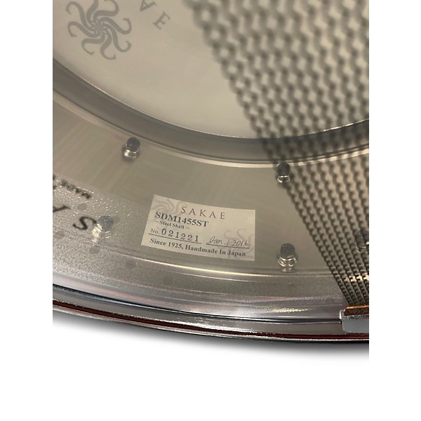 Used Sakae 14X5.5 SDM1455ST Chrome` Drum