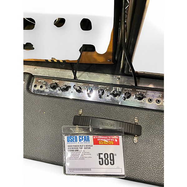 Used Fender Blues DeVille 410 Reissue Tube Guitar Combo Amp