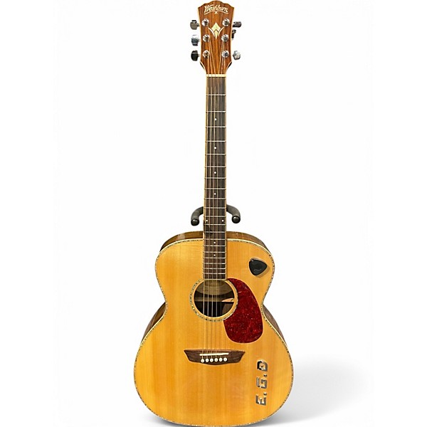 Used Washburn WG27SE Natural Acoustic Electric Guitar,New Products : American Fashion Style Bags On Sale