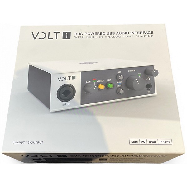 Used Universal Audio VOLT 1 Audio Interface