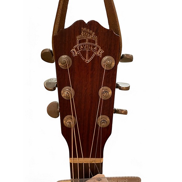 Used Favilla F-6H Natural Acoustic Guitar
