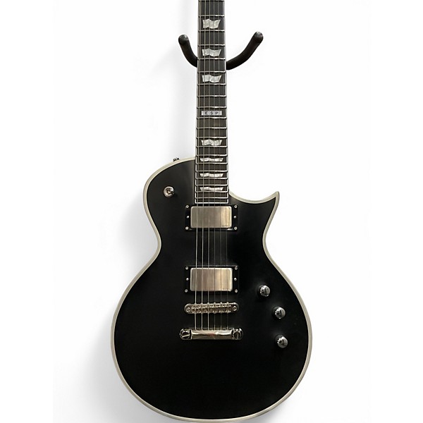 Used ESP Used ESP E-II Eclipse Satin Black Solid Body Electric Guitar ...