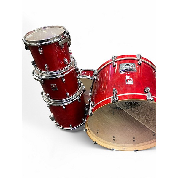 Used 1990s Premier 5 Piece XPK Red Drum Kit