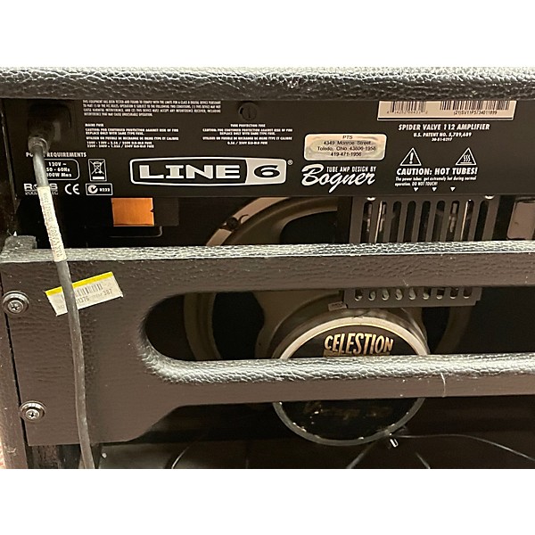 Used Line 6 spider valve 112 Guitar Combo Amp