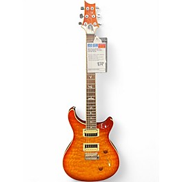 Used PRS SE Custom 24 2 Color Sunburst Solid Body Electric Guitar