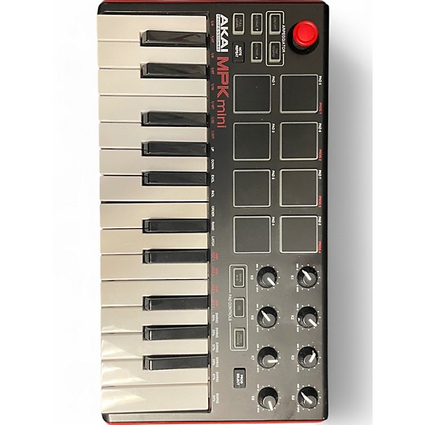 Used Akai Professional MPK Mini MIDI Controller,New Products : American Fashion Style Bags On Sale