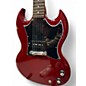 Used 2001 Gibson SG Junior Cherry Solid Body Electric Guitar