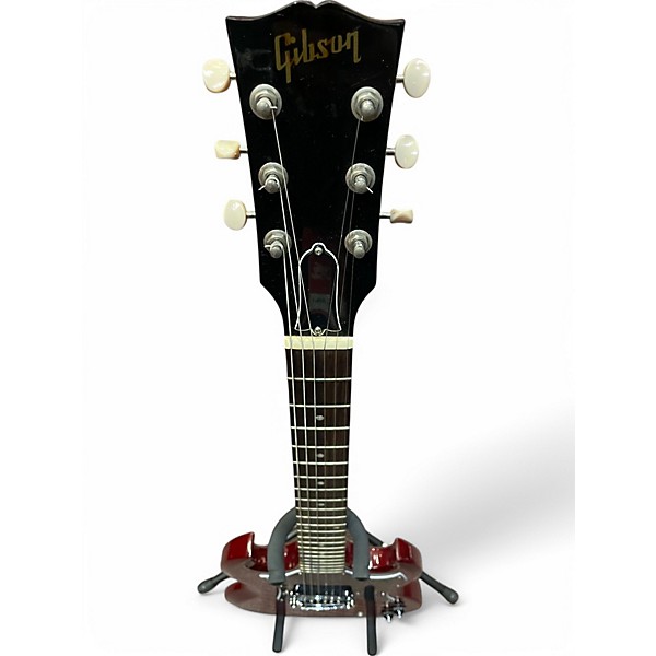Used 2001 Gibson SG Junior Cherry Solid Body Electric Guitar