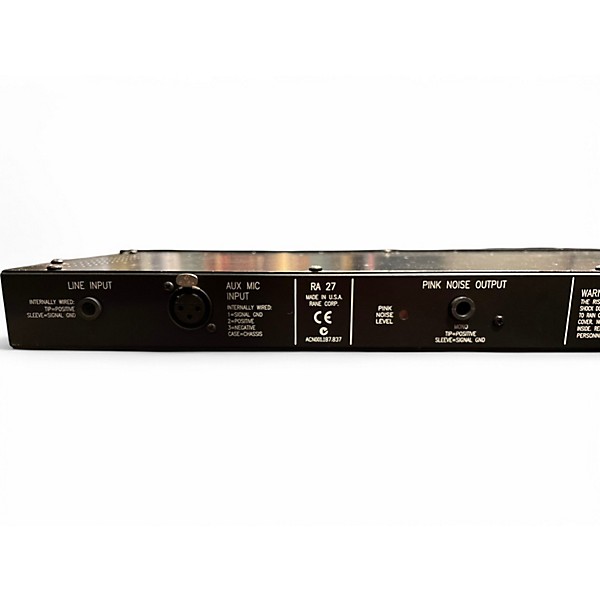 Used RANE RA 27 Equalizer