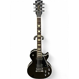 Used Gibson Les Paul Traditional Pro V Satin Black Solid Body Electric Guitar