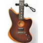 Used 2023 Fender AMERICAN ACOUSTASONIC JAZZMASTER Antique Burst Acoustic Electric Guitar